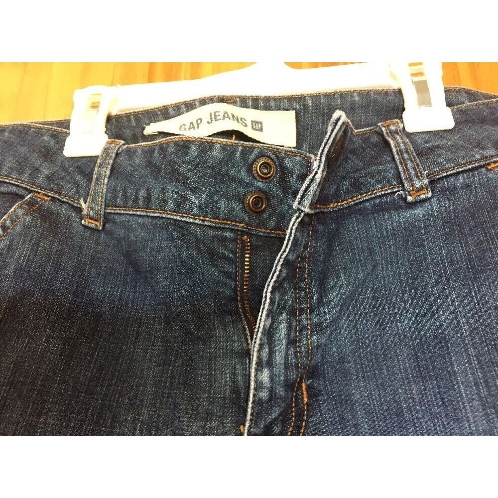 womens gap jeans size 8 Flare Bottom - Picture 4 of 4